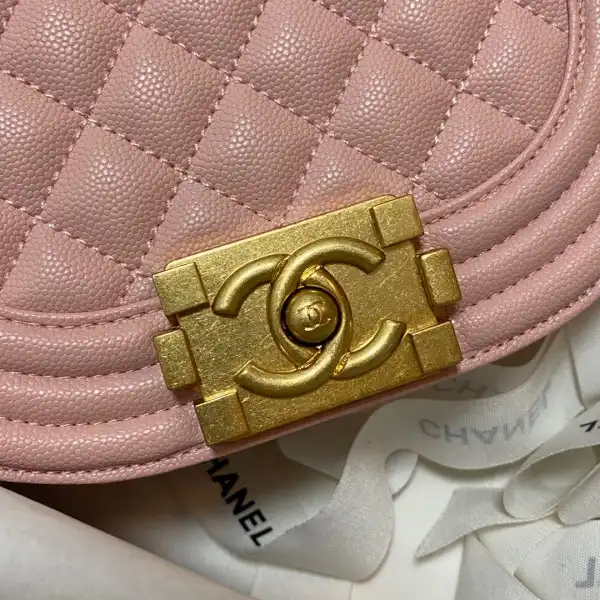 CHANEL SMALL BOY MESSENGER BAG