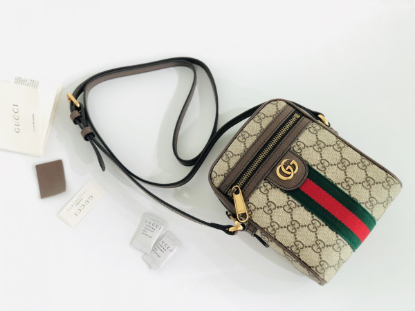 HOT SALE GUCCI Ophidia GG small shoulder bag