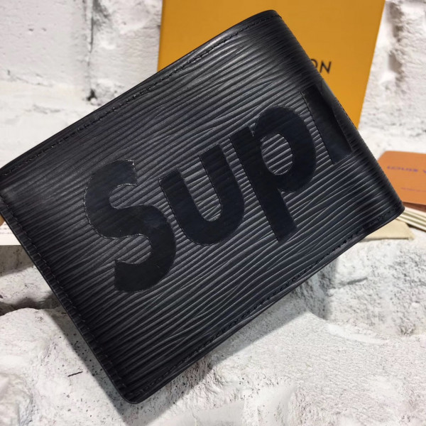 HOT SALE Louis Vuitton supreme pocket wallet