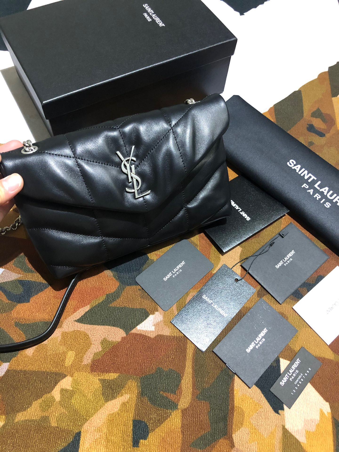 HOT SALE YSL MINI PUFFER SMALL CHAIN BAG