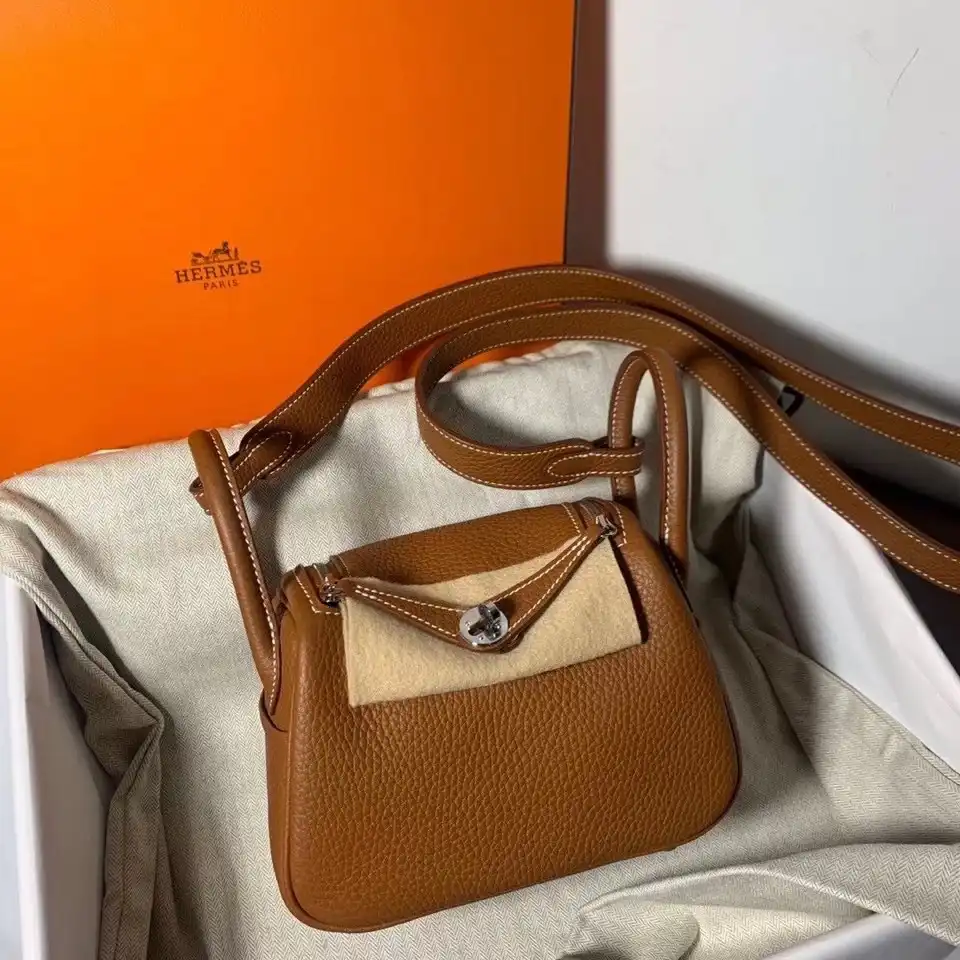 REP HERMES LINDY MINI HANDMADE