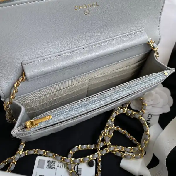 Frstbag ru CHANEL CHAIN WALLET LAMBSKIN NEW EDITION