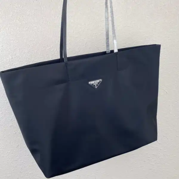 PRADA Re-Nylon and Saffiano leather tote bag