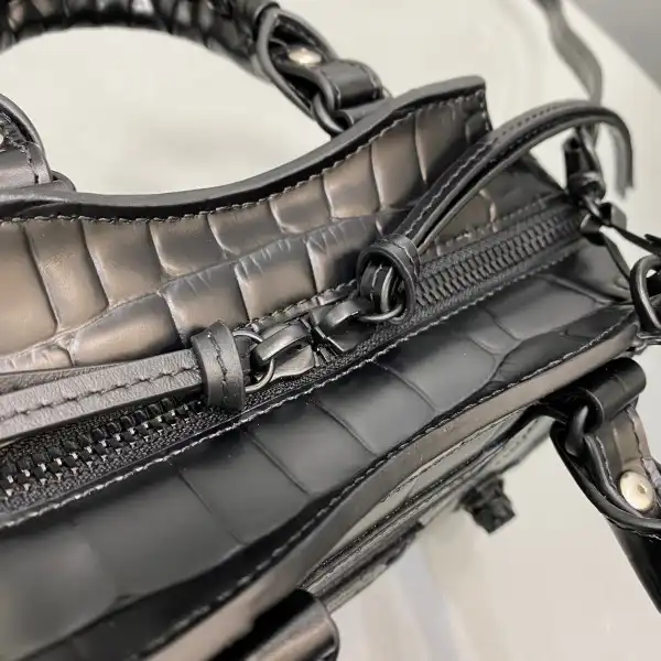 BALENCIAGA NEO CHANELASSIC NANO TOP HANDLE BAG