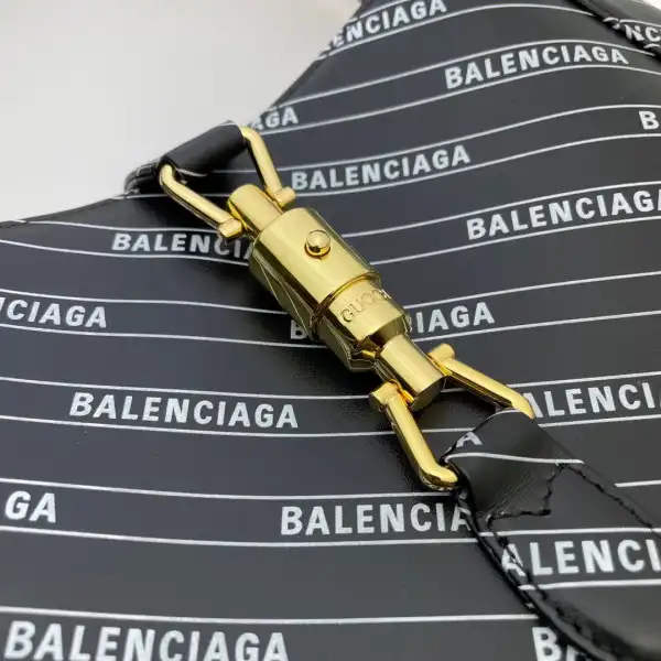 Affordable TO GUCCI x BALENCIAGA Jackie 1961 small hobo bag