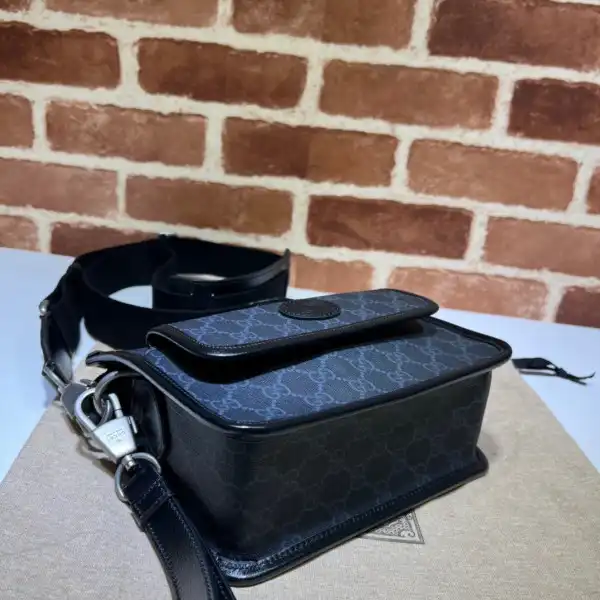 First bag ru Gucci Messenger bag with Interlocking G