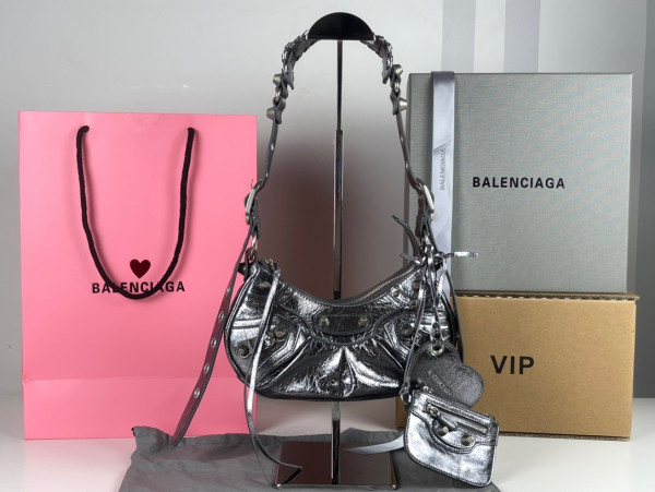 HOT SALE BALENCIAGA WOMEN'S LE CAGOLE XS SHOULDER BAG