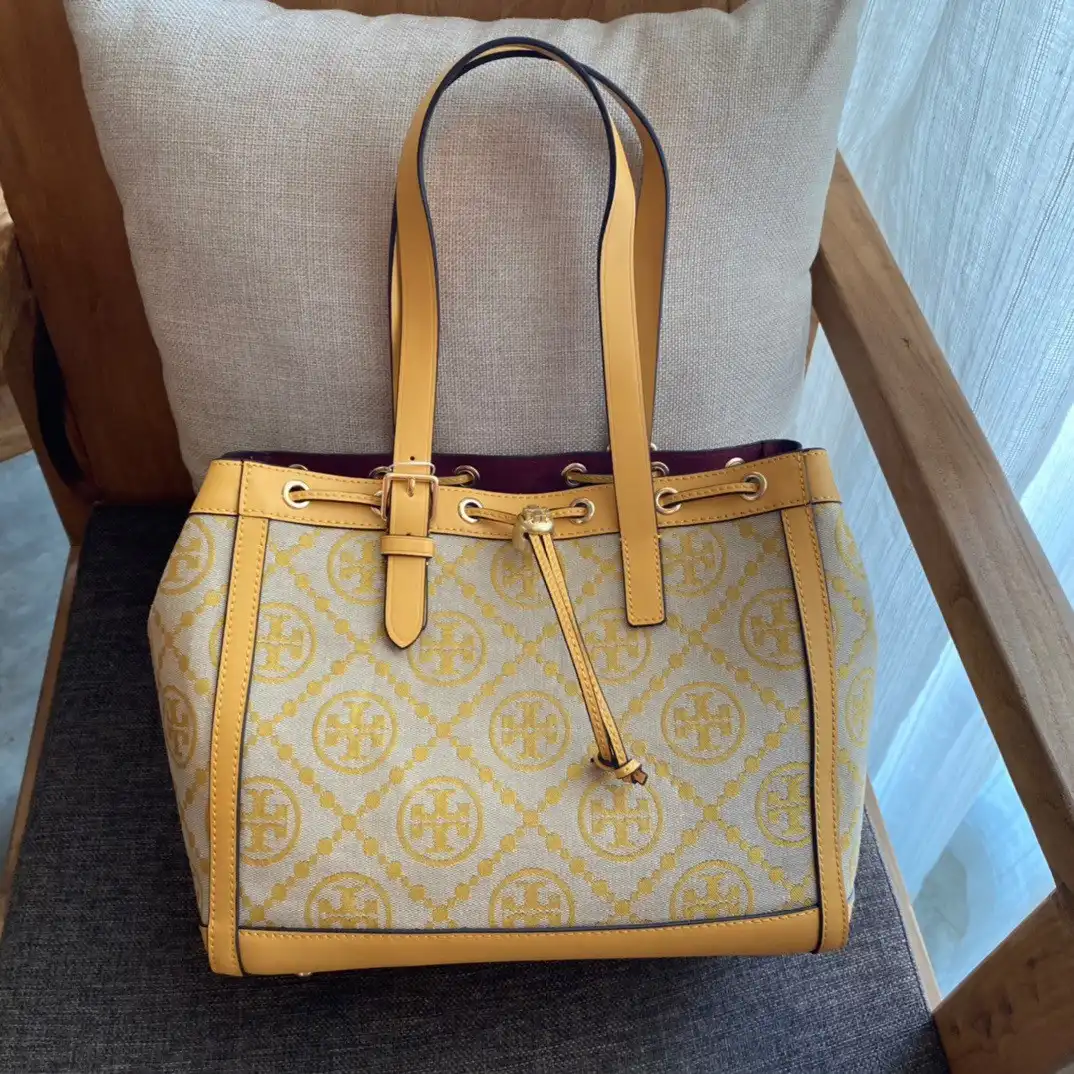 TORY BURCH T MONOGRAM SMALL TOTE