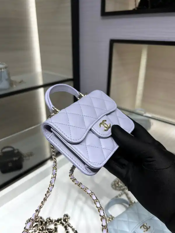 Affordable CL FLAP COIN PURSE WITH CHAIN