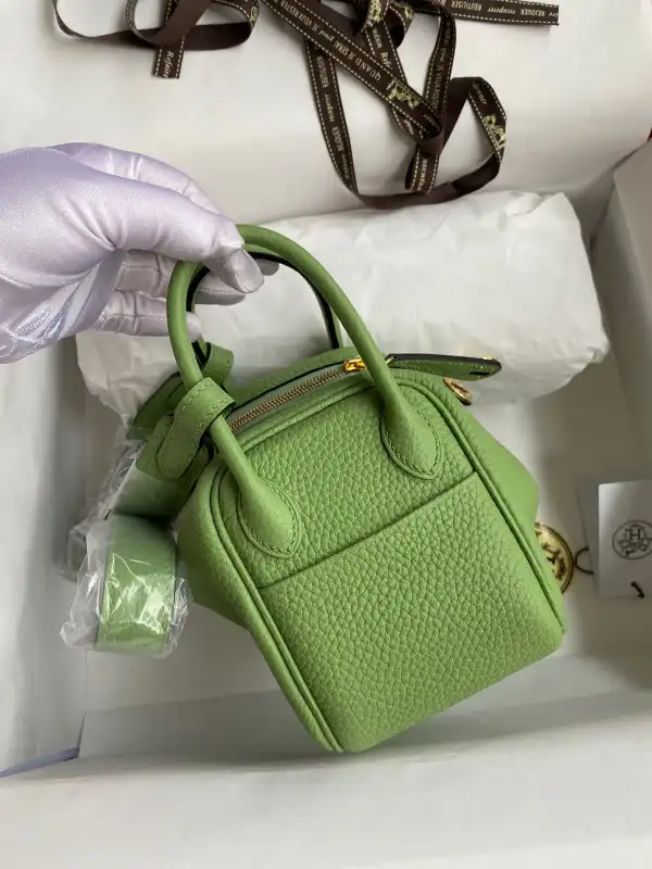 First bag ru HERMES LINDY MINI HANDMADE