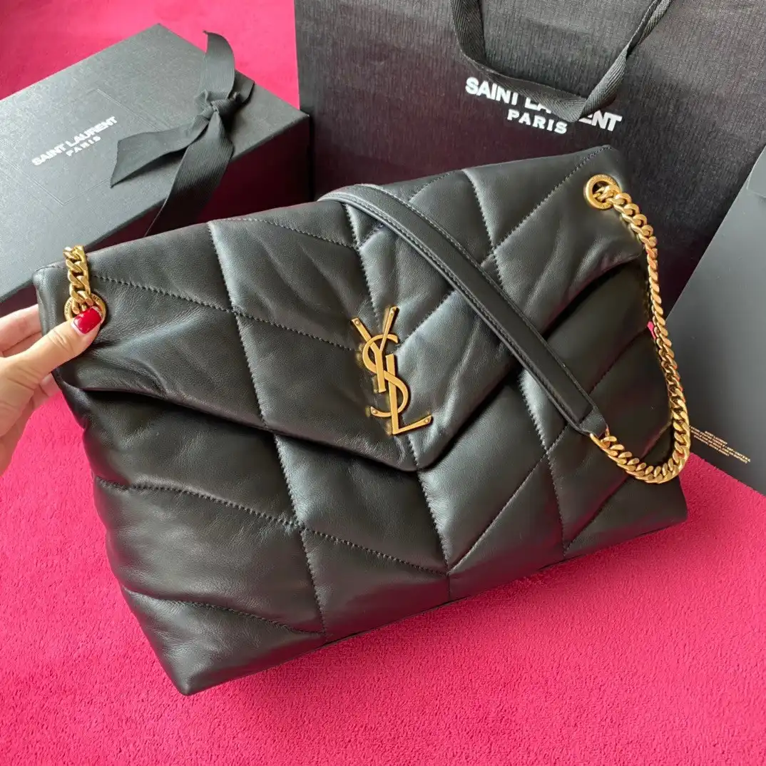 First bag ru YSL PUFFER MEDIUM CHAIN BAG