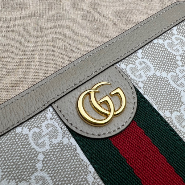 HOT SALE Gucci Ophidia GG zip around wallet