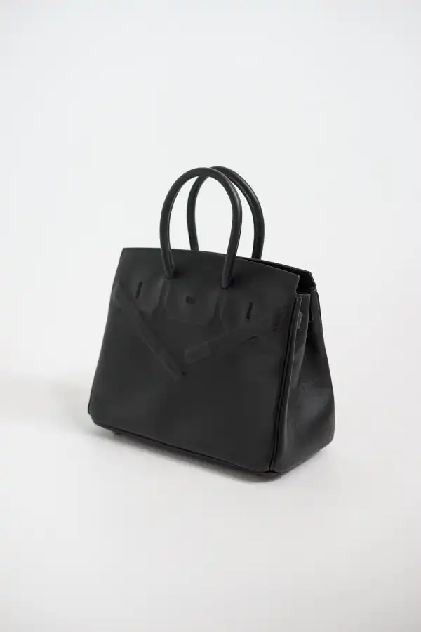 HERMES BIRKIN SHADOW 25CM HANDMADE