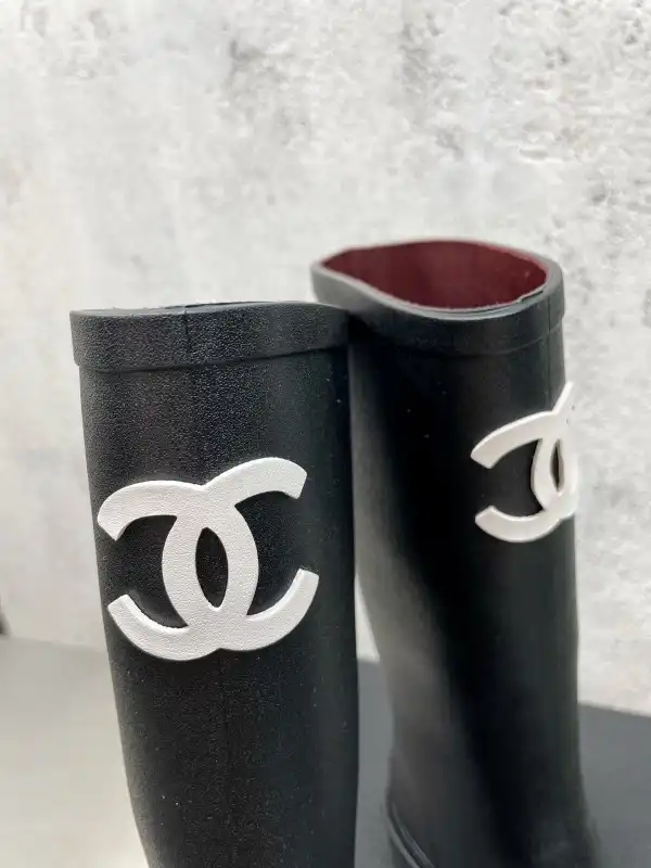 CHANEL RAIN BOOTS