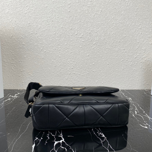 HOT SALE Prada System nappa leather patchwork bag