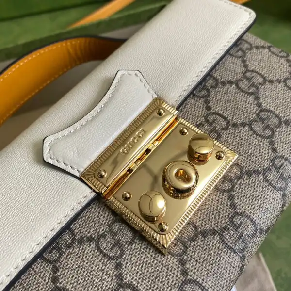 First bag ru GUCCI padlock mini bag