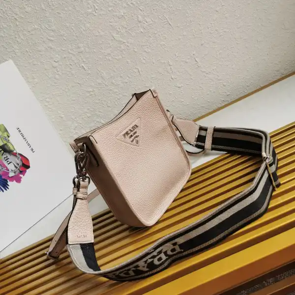 PRADA Leather mini shoulder bag