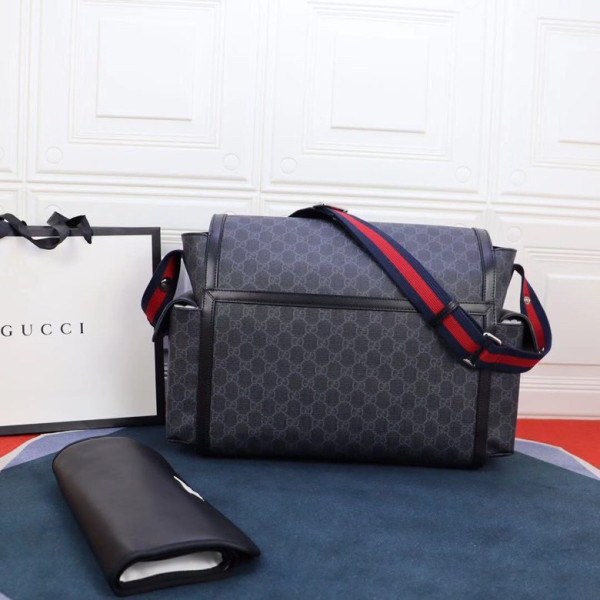 HOT SALE GUCCI GG Supreme diaper bag