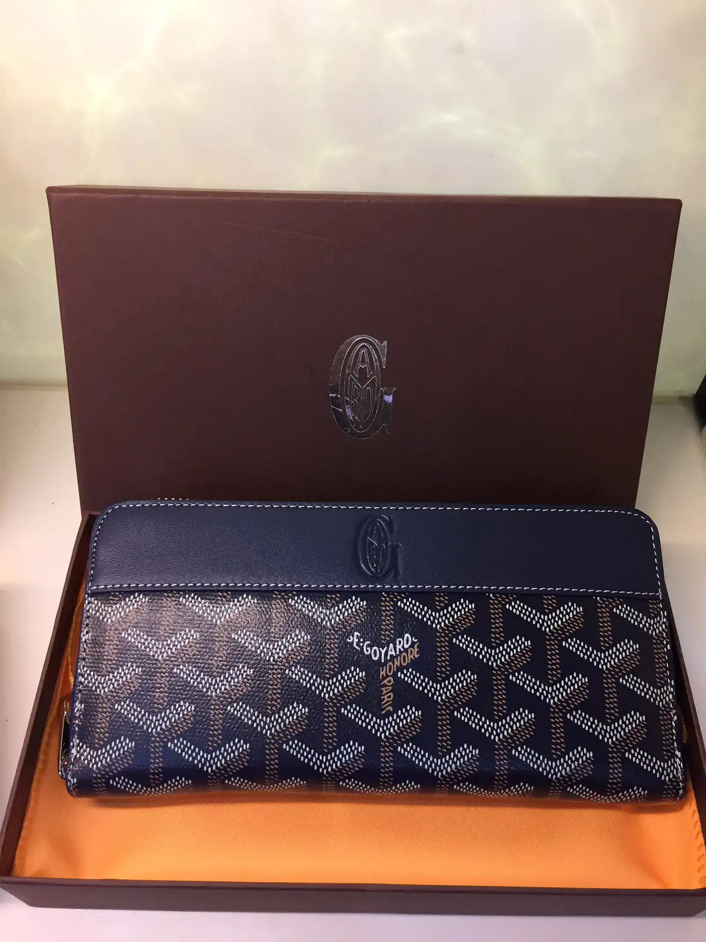 GOYARD ZIPPY WALLET