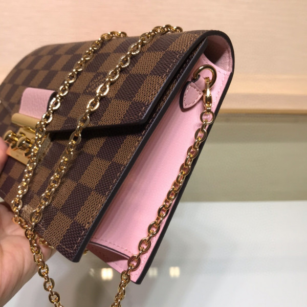 HOT SALE LOUIS VUITTON CROISETTE CHAIN WALLET