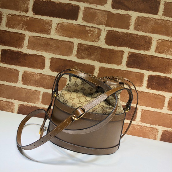 HOT SALE GUCCI 1955 Horsebit small bucket bag