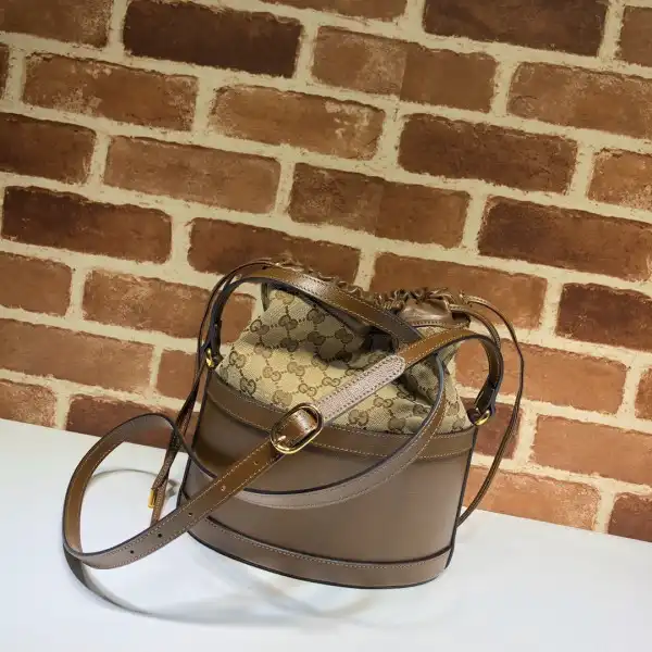 Affordable TO GUCCI 1955 Horsebit small bucket bag