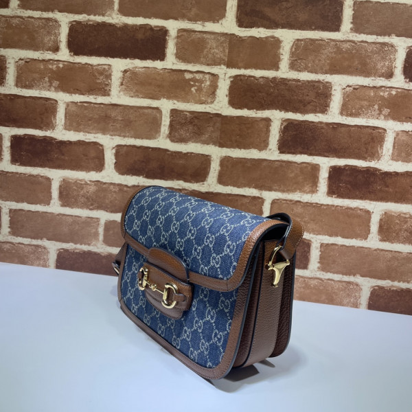 HOT SALE GUCCI Horsebit 1955 shoulder bag