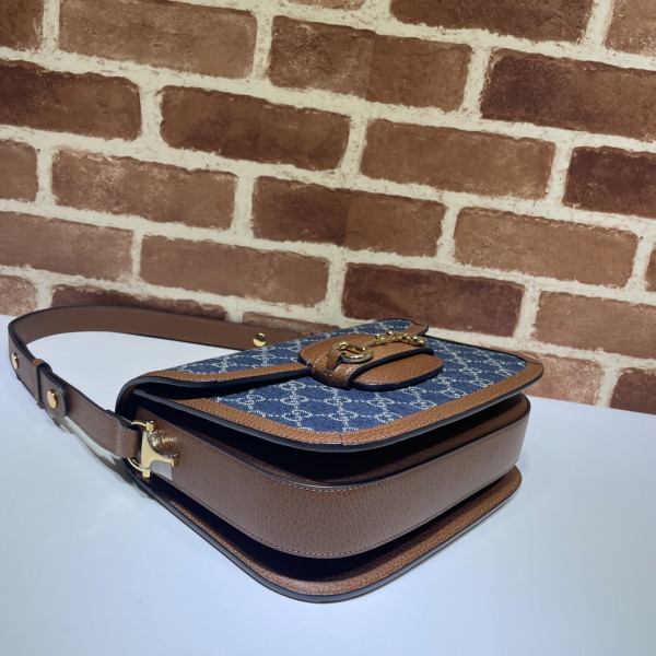 HOT SALE GUCCI Horsebit 1955 shoulder bag