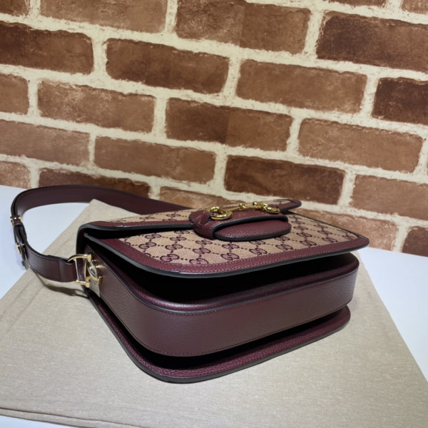 HOT SALE GUCCI Horsebit 1955 shoulder bag