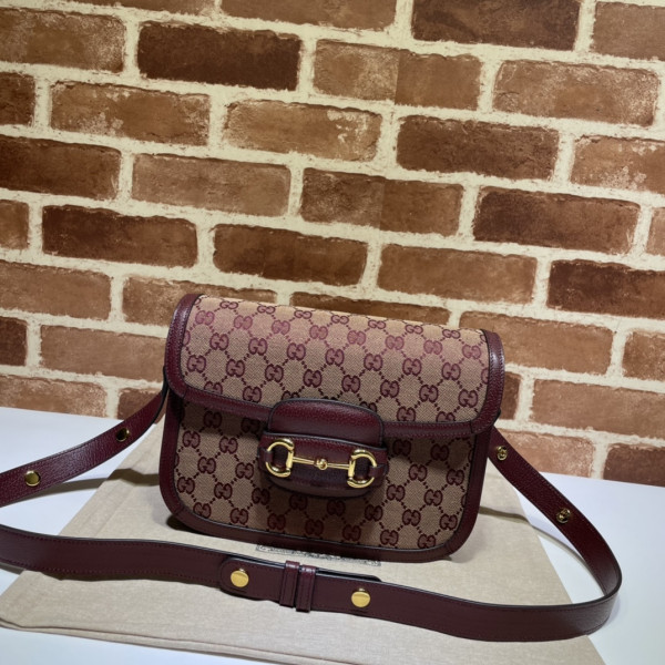 HOT SALE GUCCI Horsebit 1955 shoulder bag