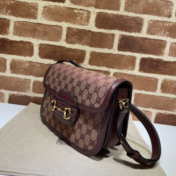 HOT SALE GUCCI Horsebit 1955 shoulder bag