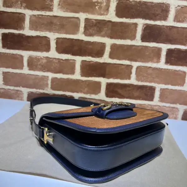 Affordable TO GUCCI Horsebit 1955 shoulder bag