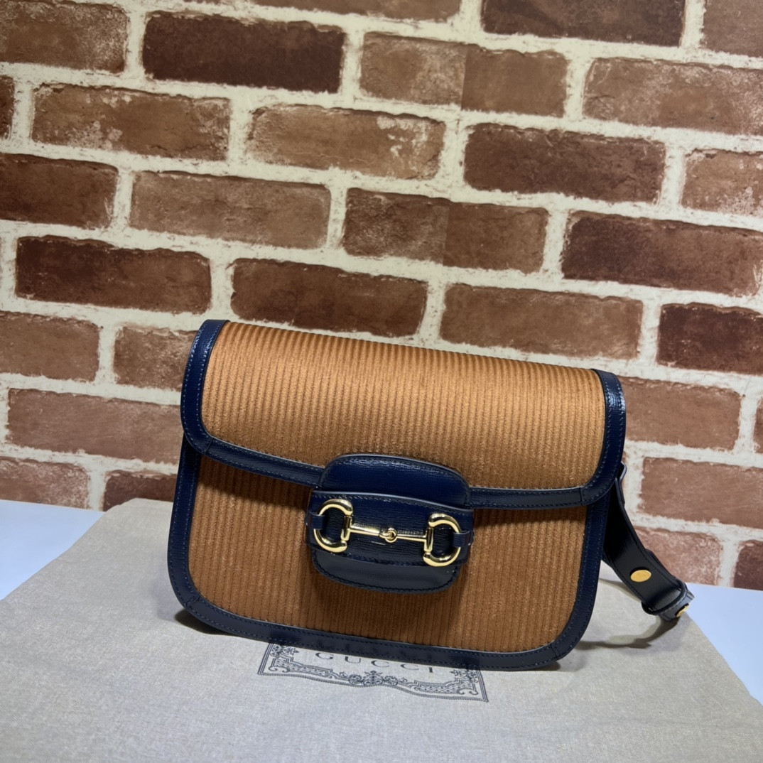 HOT SALE GUCCI Horsebit 1955 shoulder bag