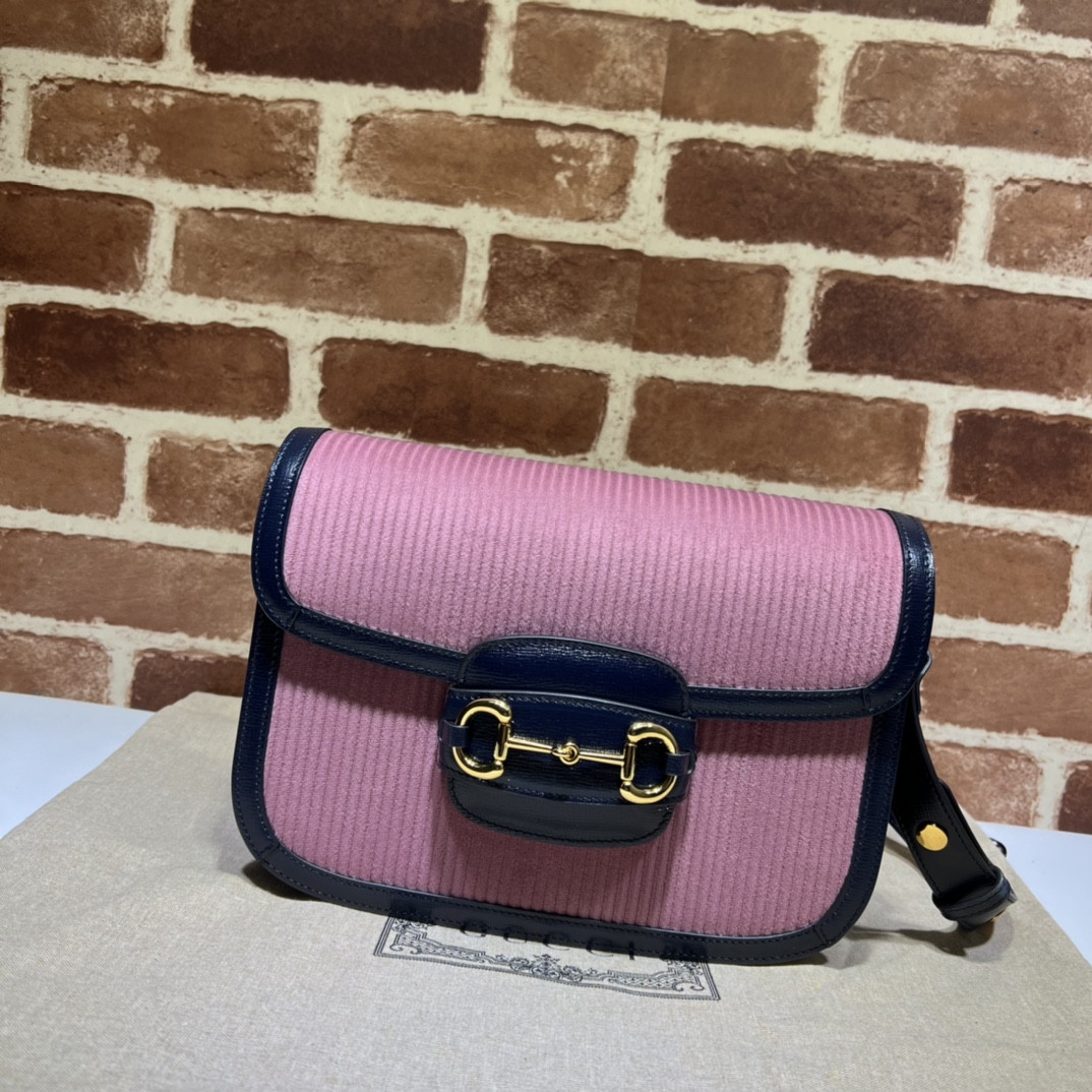 HOT SALE GUCCI Horsebit 1955 shoulder bag