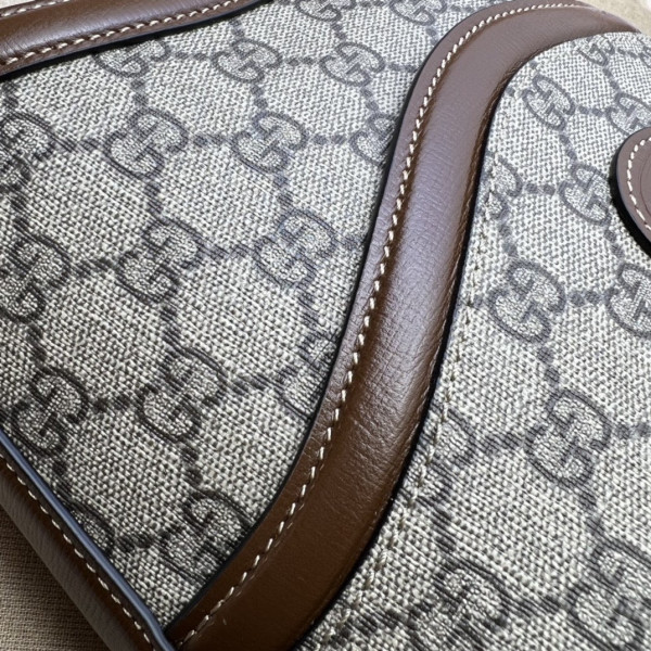 HOT SALE GUCCI Large shoulder bag with Interlocking G