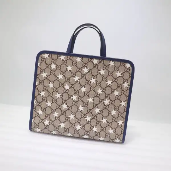 GUCCI Children's GG stars tote bag