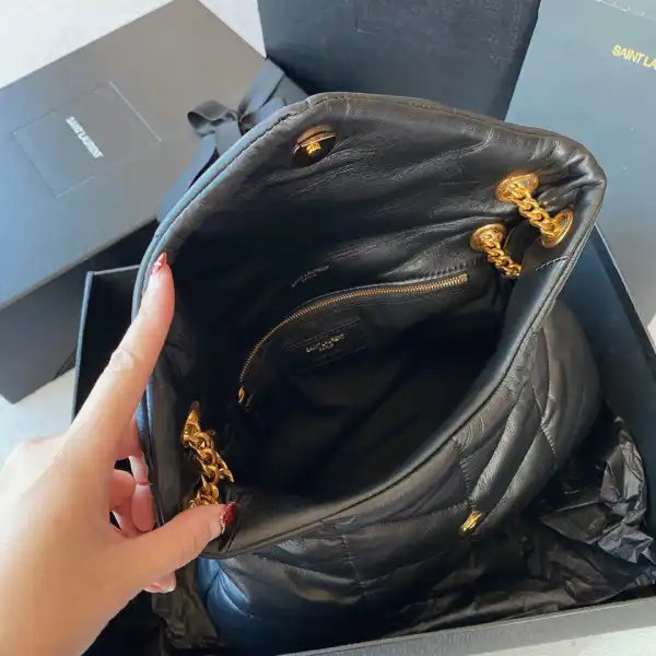 YSL PUFFER SMALL CHAIN BAG