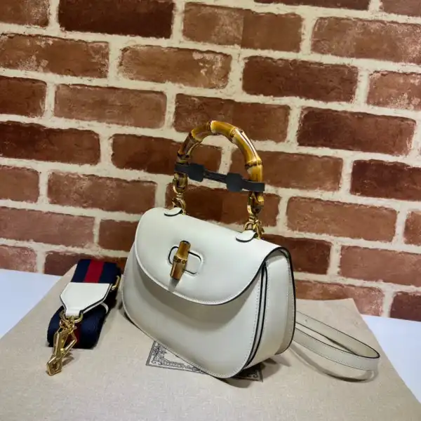 Affordable Gucci Small top handle bag with Bamboo