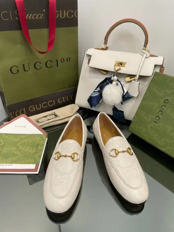 First bag ru GUCCI GG Jordaan loafer