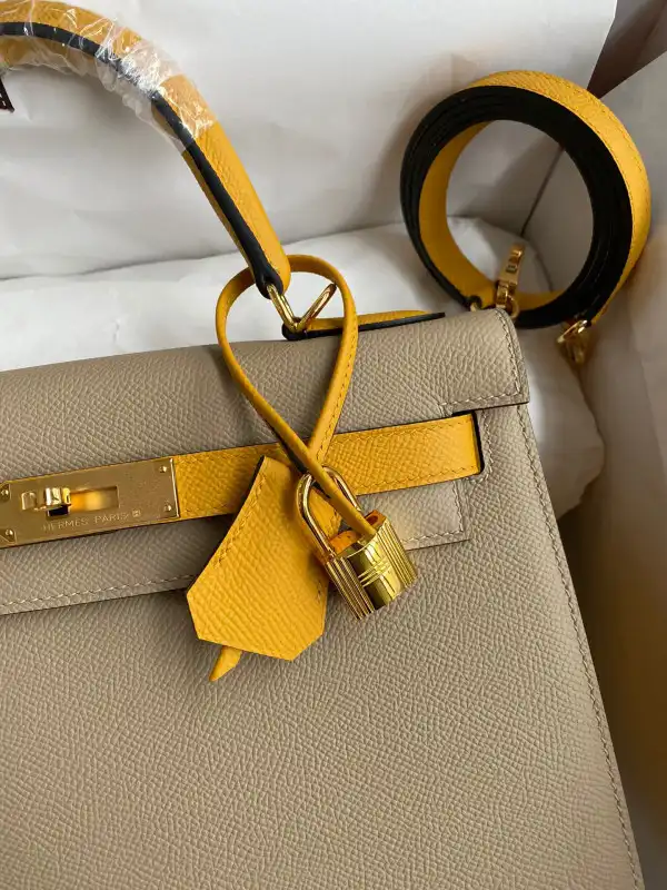 Bagsoffer HERMES KELLY 25CM ALL HANDMADE