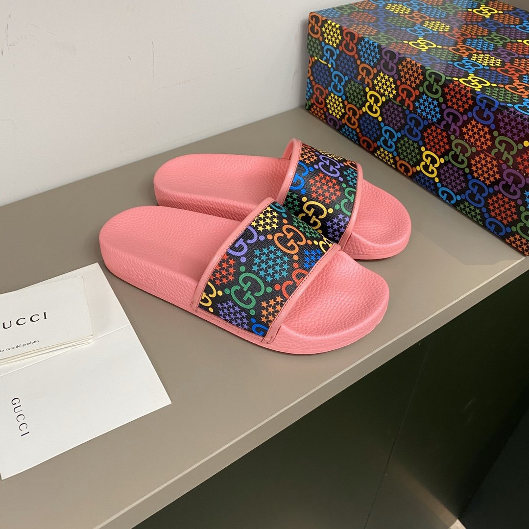 HOT SALE GUCCI GG Psychedelic slide