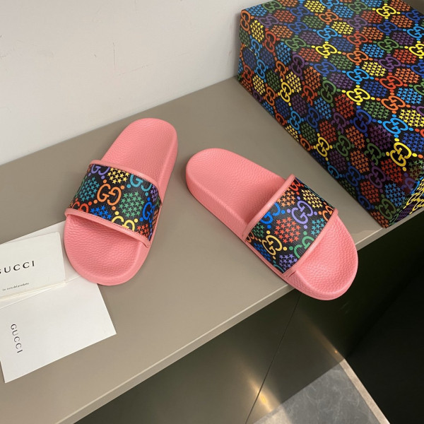 HOT SALE GUCCI GG Psychedelic slide