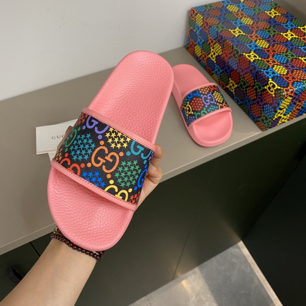 HOT SALE GUCCI GG Psychedelic slide