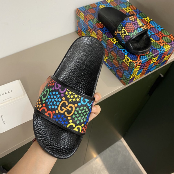 HOT SALE GUCCI GG Psychedelic slide