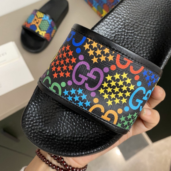 HOT SALE GUCCI GG Psychedelic slide