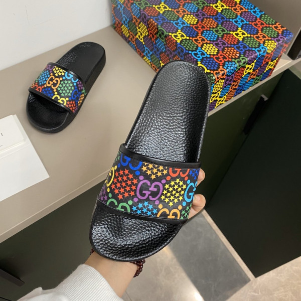 HOT SALE GUCCI GG Psychedelic slide