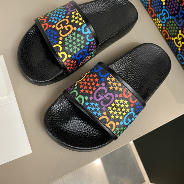 HOT SALE GUCCI GG Psychedelic slide