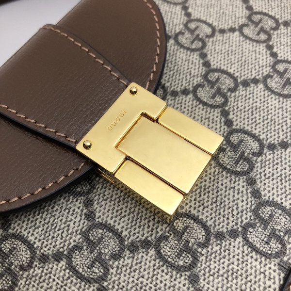 HOT SALE GUCCI GG mini bag with clasp closure