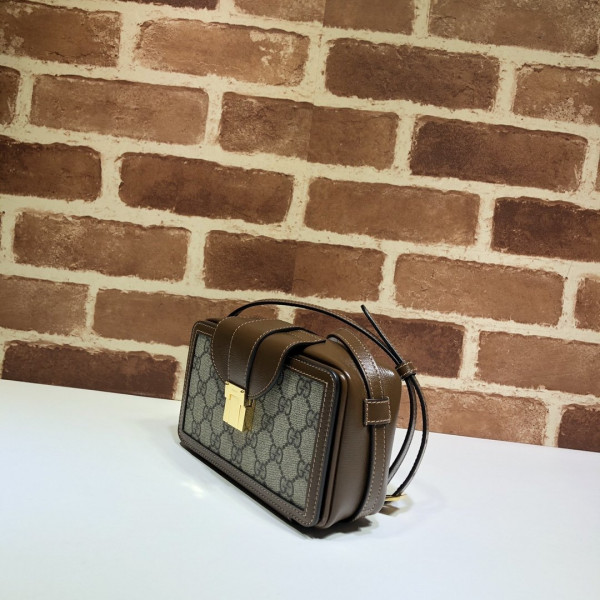 HOT SALE GUCCI GG mini bag with clasp closure