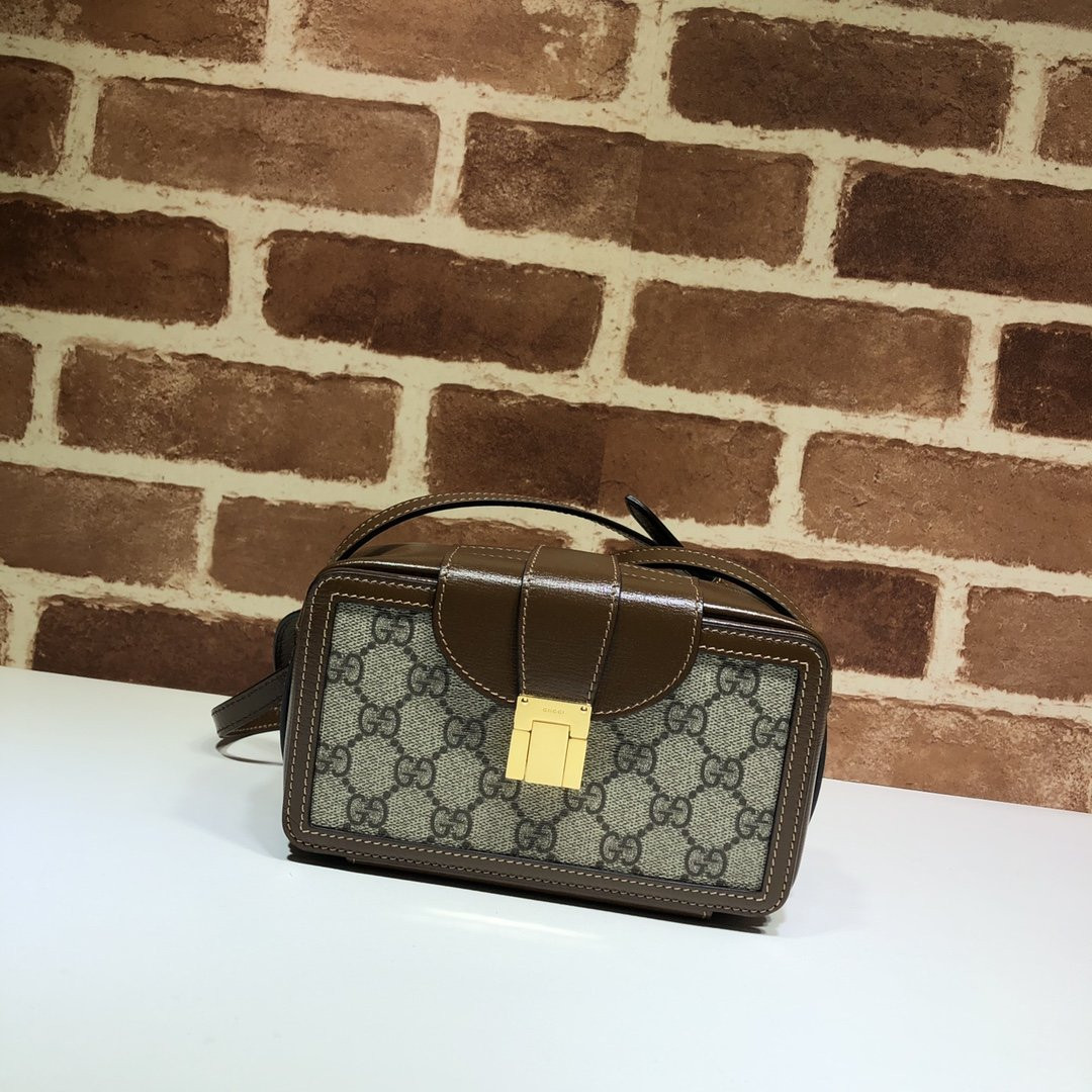 HOT SALE GUCCI GG mini bag with clasp closure